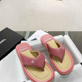 Chanel G38865 Sandals Mules Fabric Women C91187 - 35 - View 1
