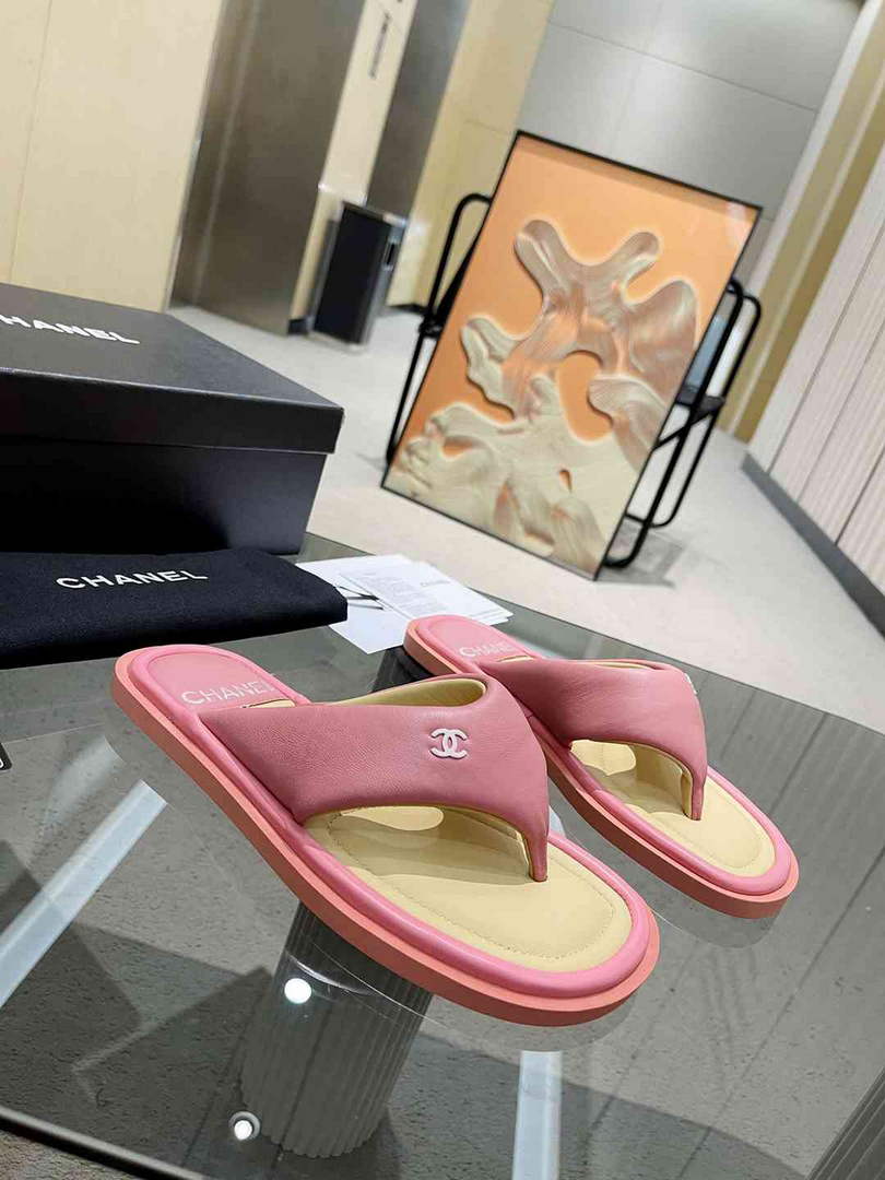 Chanel G38865 Sandals Mules Fabric Women C91187 - 35 - View 3