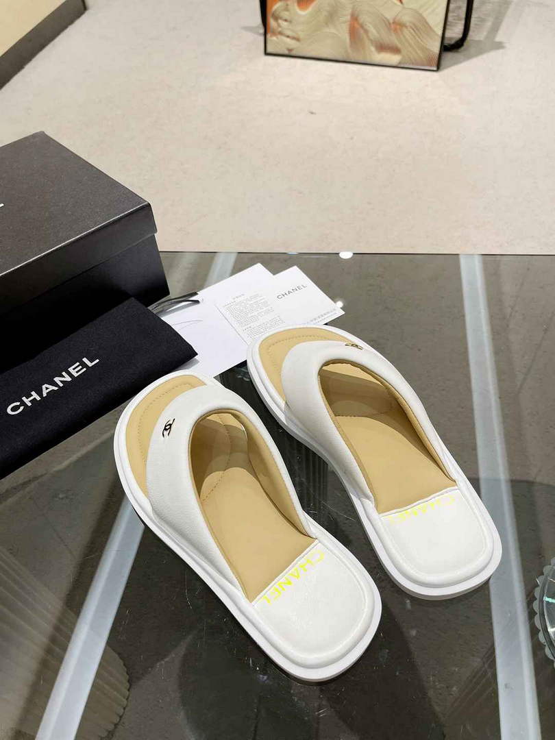 Chanel G38865 Sandals Mules Fabric Women C91184 - 35 - View 8