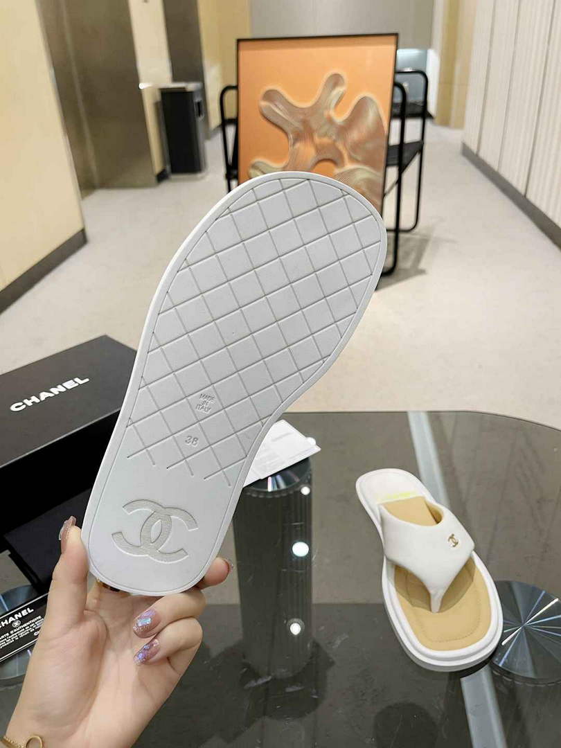 Chanel G38865 Sandals Mules Fabric Women C91184 - 35 - View 9