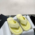 Chanel G38865 Sandals Mules Fabric Women C91186 - 35 - View 1