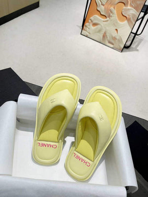 Chanel G38865 Sandals Mules Fabric Women C91186 - 35 - View 3