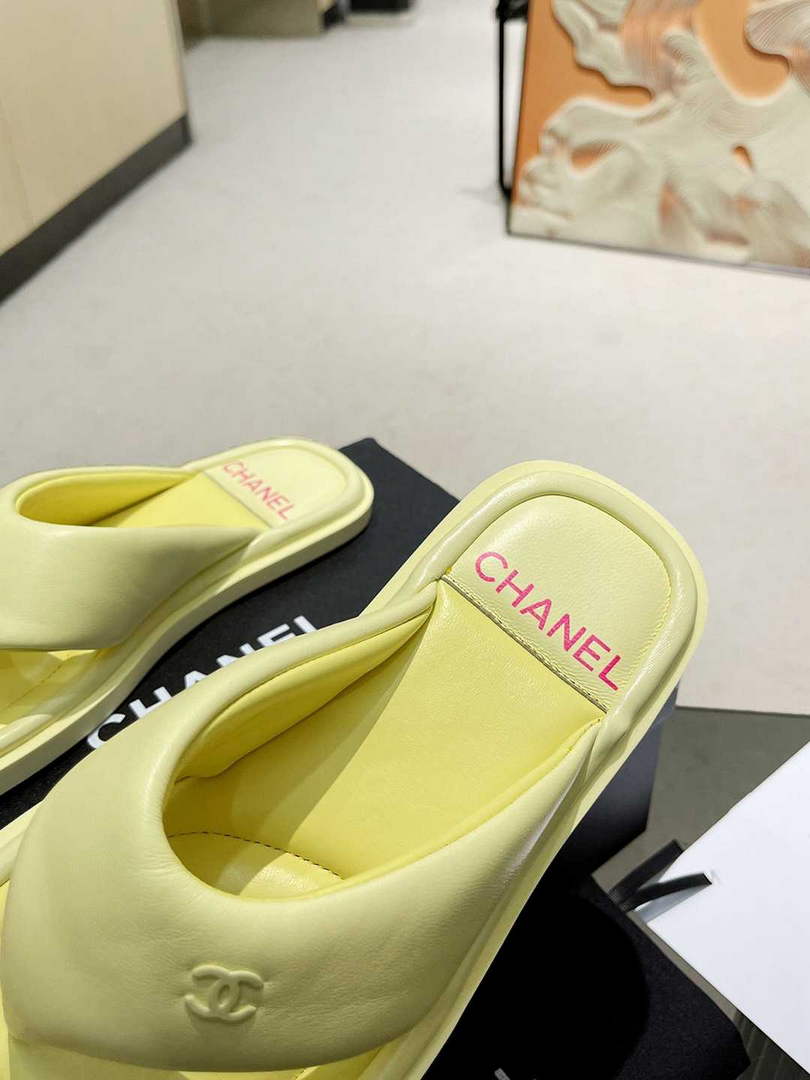Chanel G38865 Sandals Mules Fabric Women C91186 - 35 - View 7