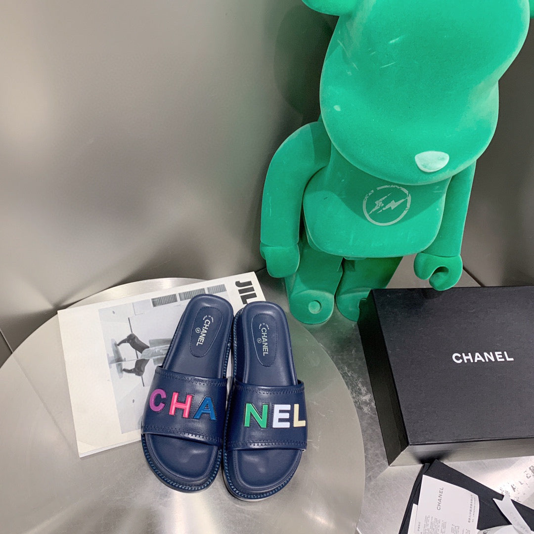 Chanel G38933 Mules Lambskin Sandals Women C91162 - 35 - View 2