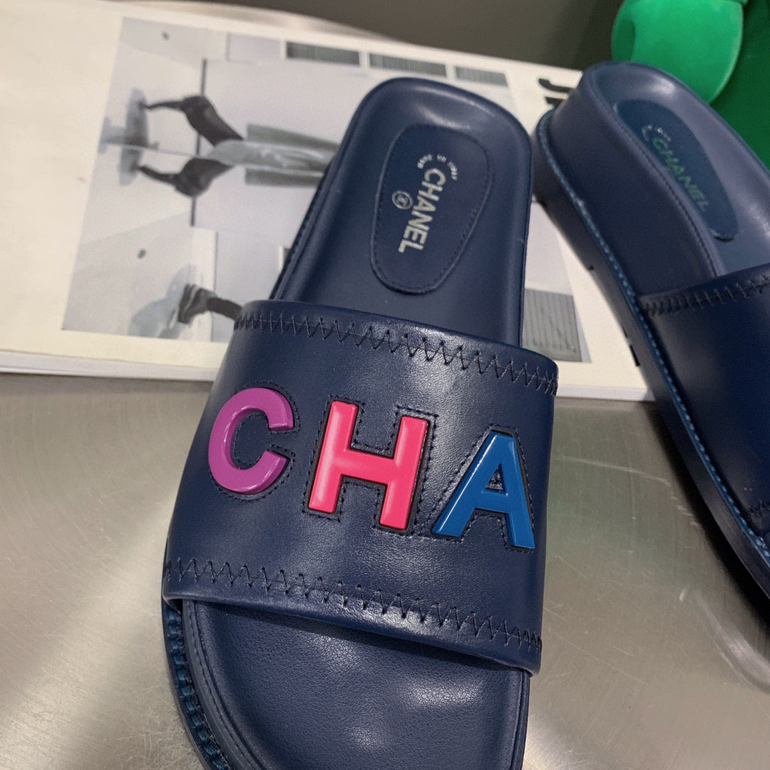 Chanel G38933 Mules Lambskin Sandals Women C91162 - 35 - View 7
