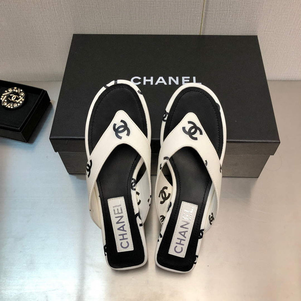 Chanel G38978 Sandals Printed Lambskin Women C91171