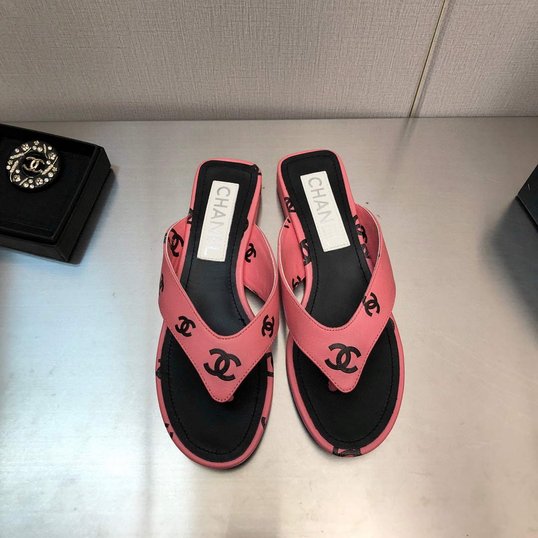 Chanel G38978 Sandals Printed Lambskin Women C91172
