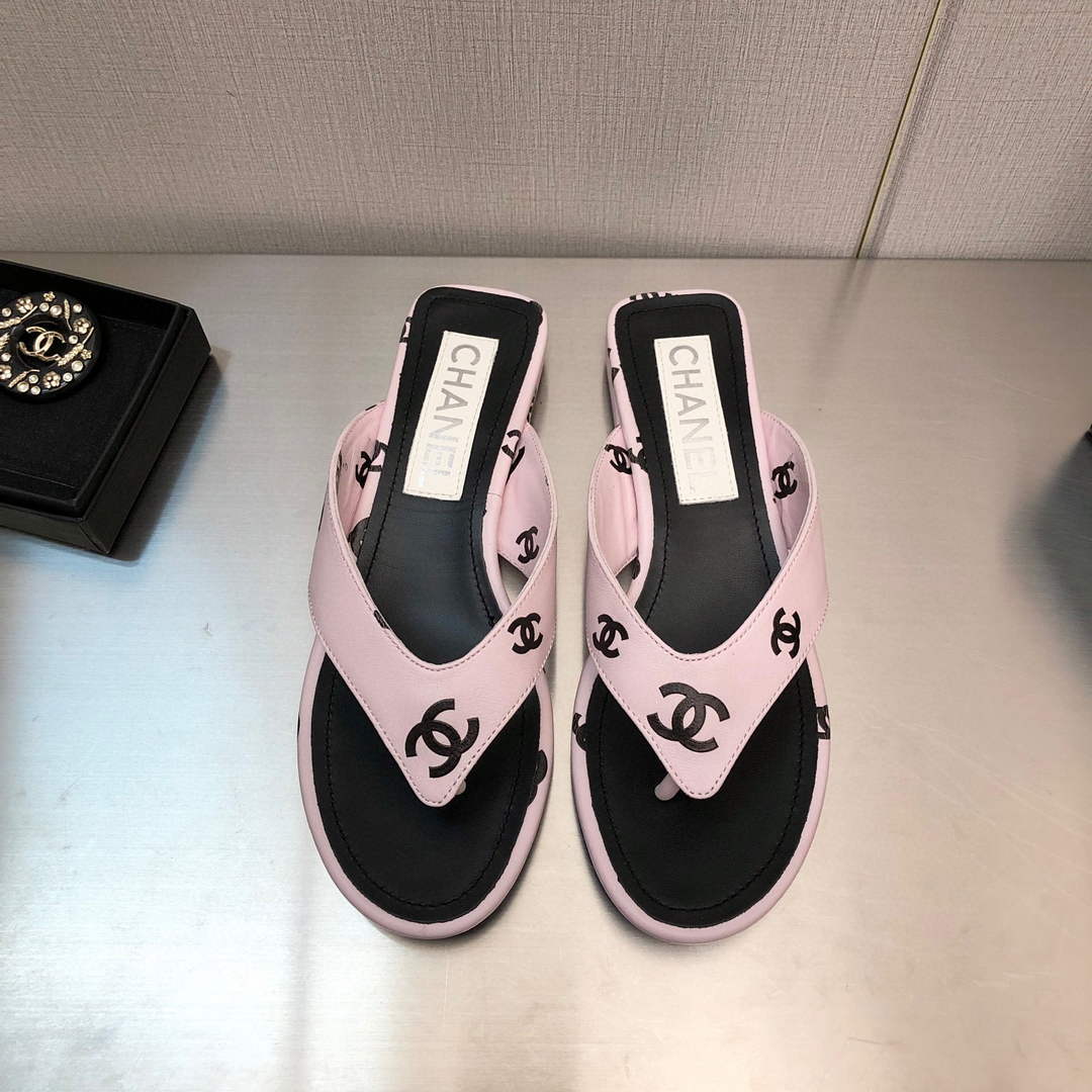 Chanel G38978 Sandals Printed Lambskin Women C91173