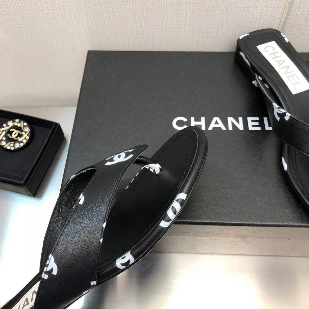 Chanel G38978 Sandals Printed Lambskin Women C91175