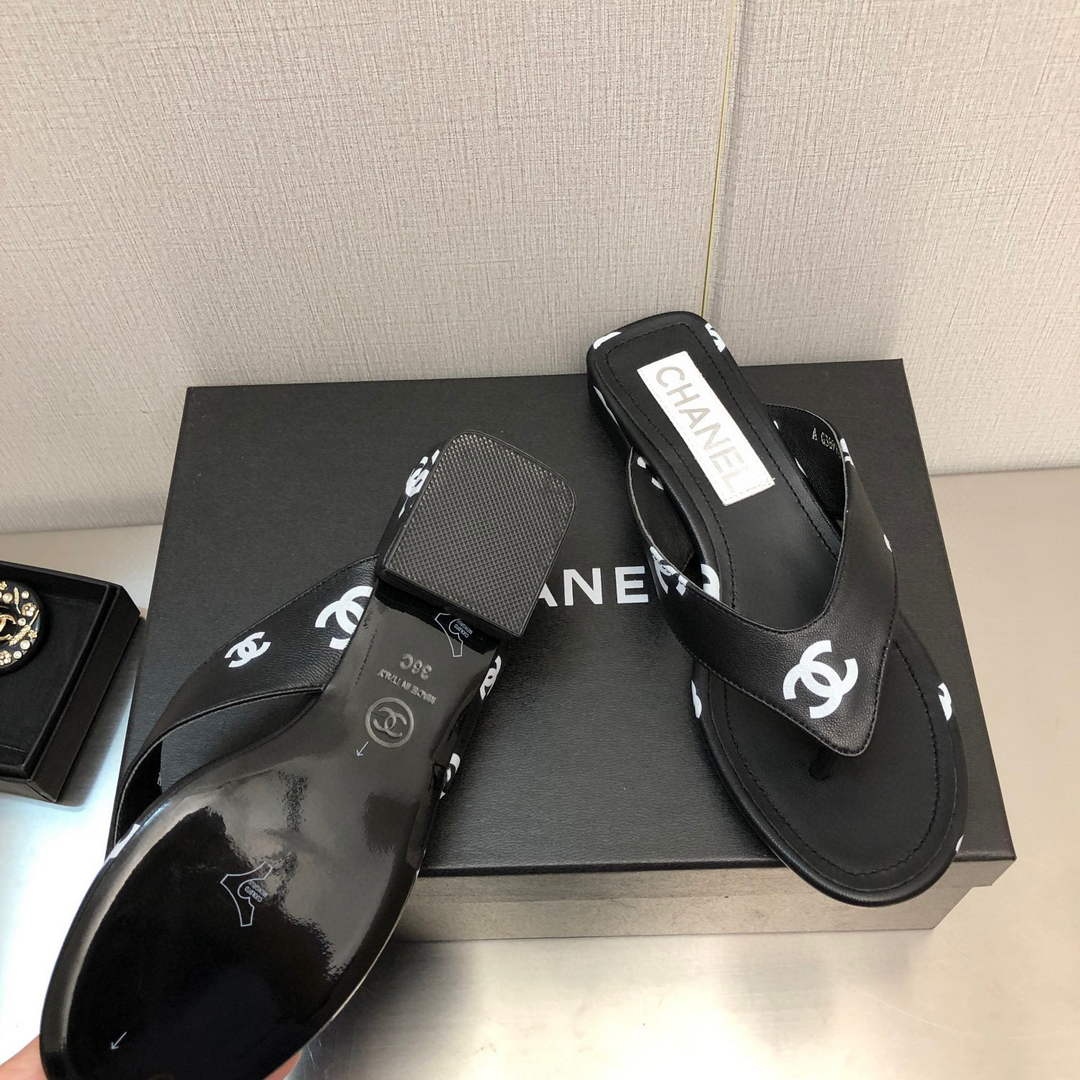Chanel G38978 Sandals Printed Lambskin Women C91175 - 35 - View 8