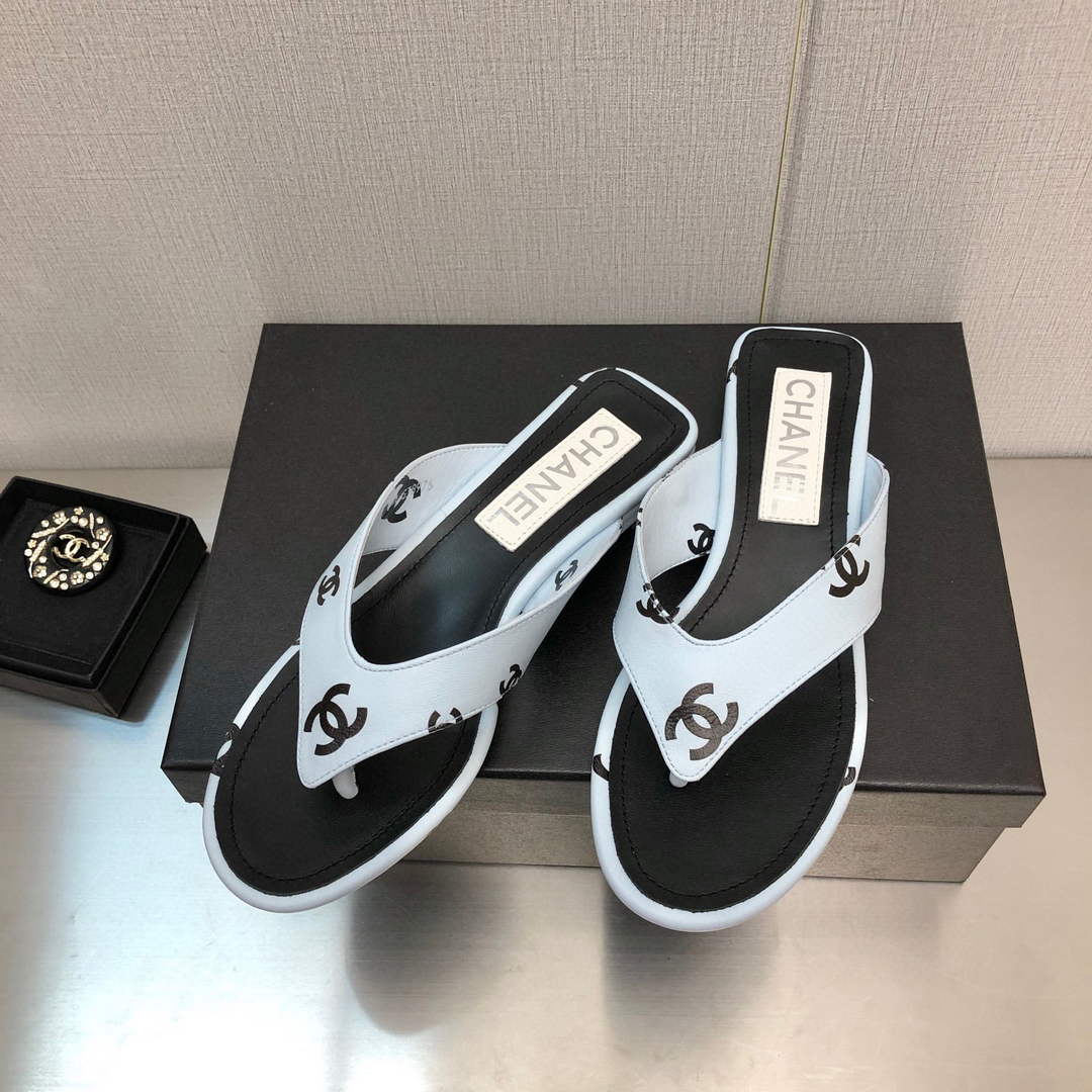 Chanel G38978 Sandals Printed Lambskin Women C91176