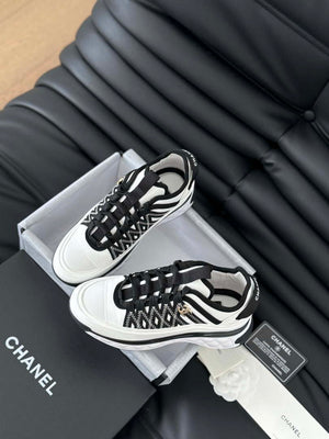 Chanel G39066  Men Women's 24B Trainer Sneaker C91206 - Fmale-Euro 35=US 4 - View 6