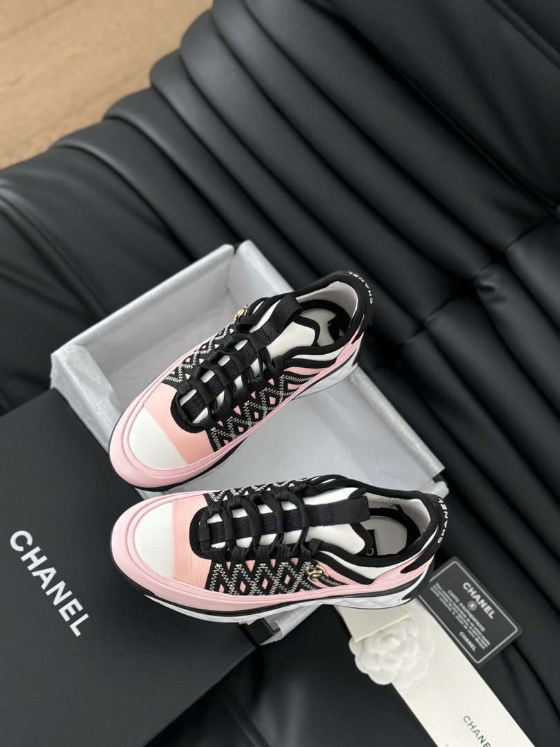 Chanel G39066  Men Women's 24B Trainer Sneaker C91209 - Fmale-Euro 35=US 4 - View 6