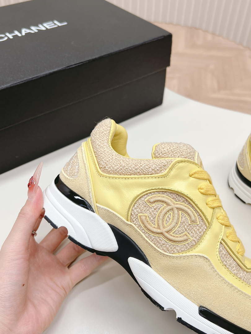 Chanel G39066 Men Women's 24B Trainer Sneaker C91234