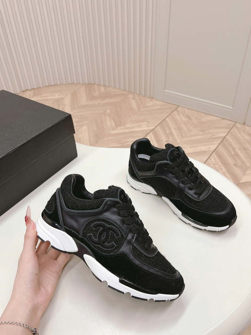 Chanel G39066 Men Women's 24B Trainer Sneaker C91237