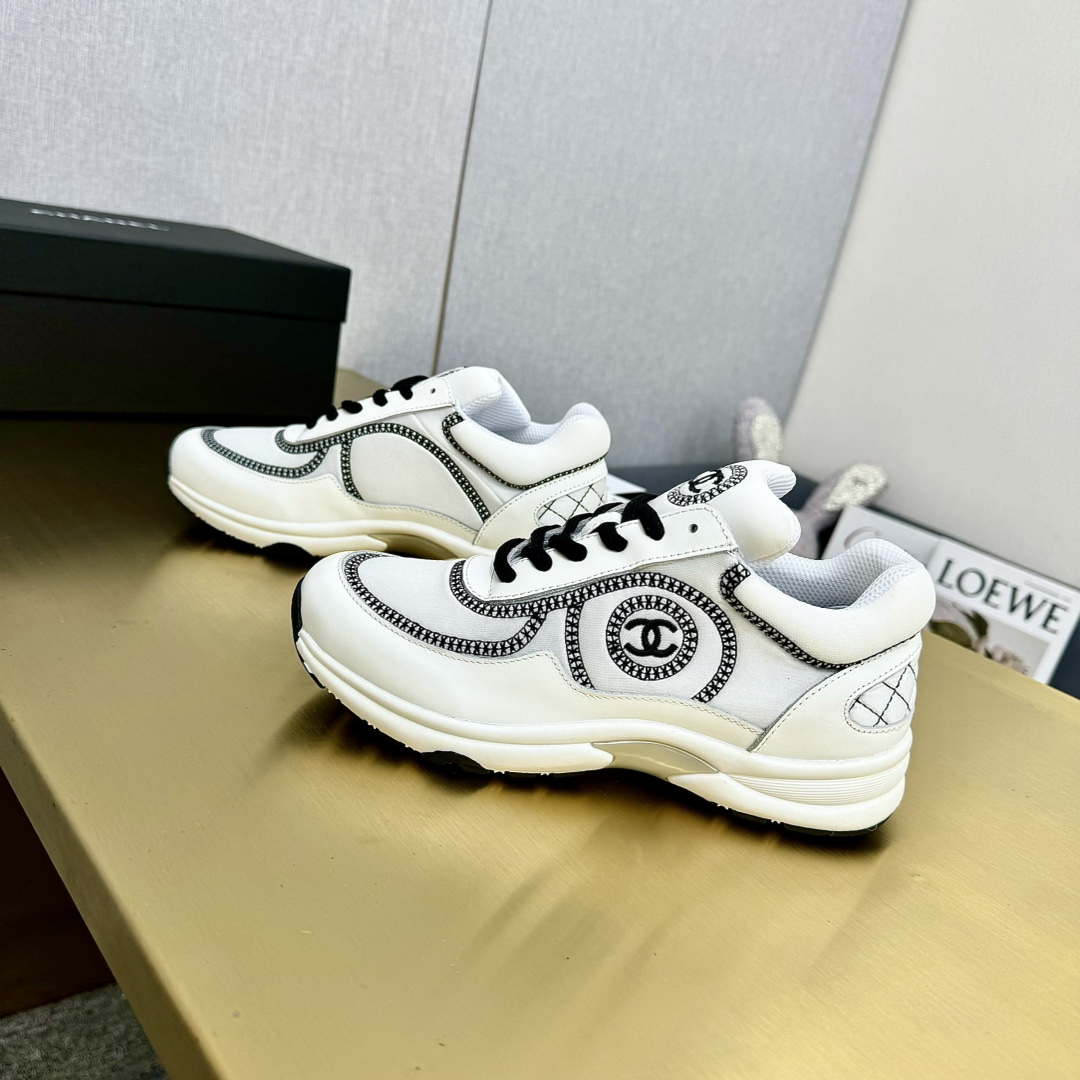 Chanel G39066 Men Women's 24B Trainer Sneaker C91240 - Fmale-Euro 35=US 4 - View 6