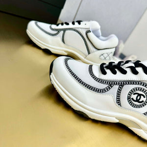 Chanel G39066 Men Women's 24B Trainer Sneaker C91240 - Fmale-Euro 35=US 4 - View 7