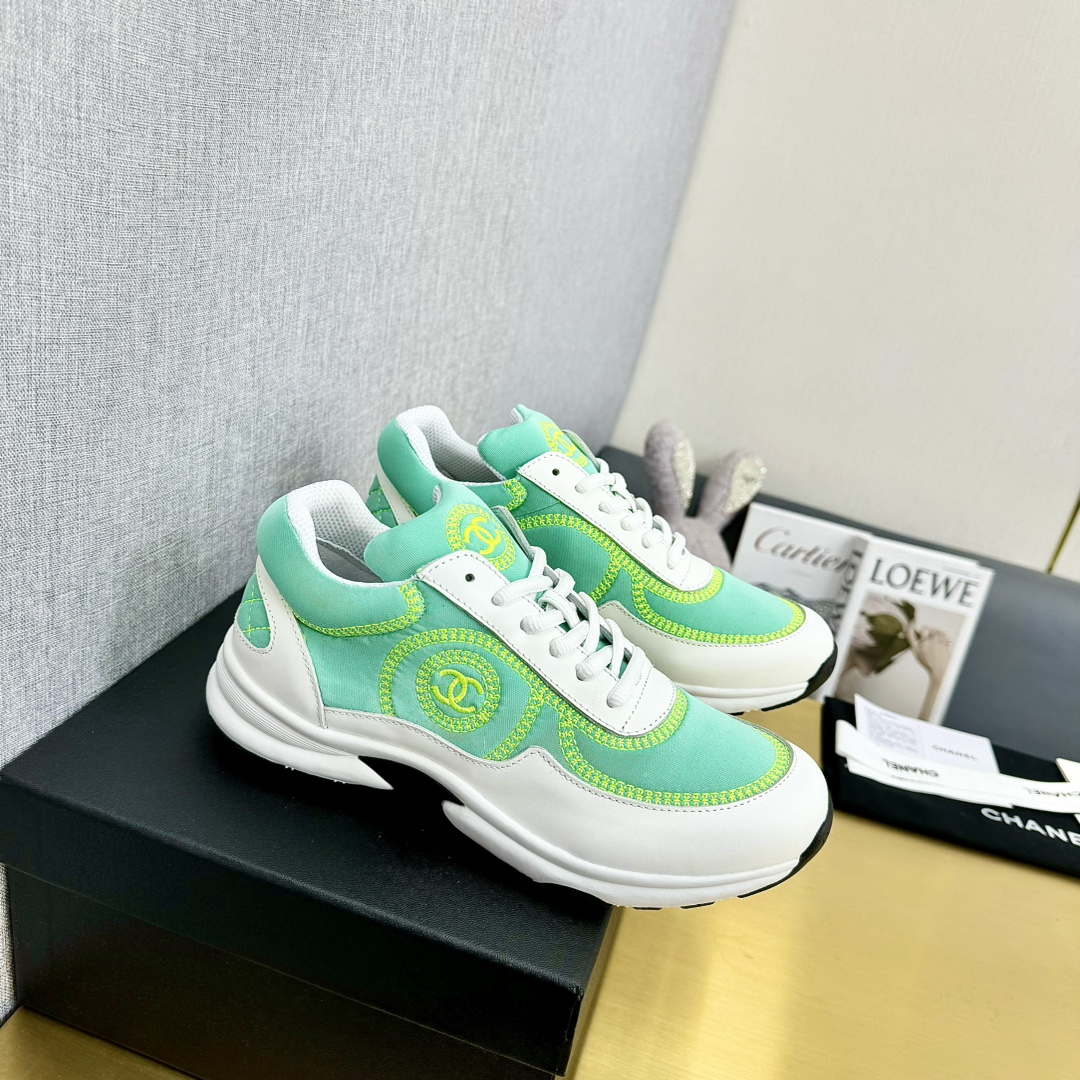 Chanel G39066 Men Women's 24B Trainer Sneaker C91243