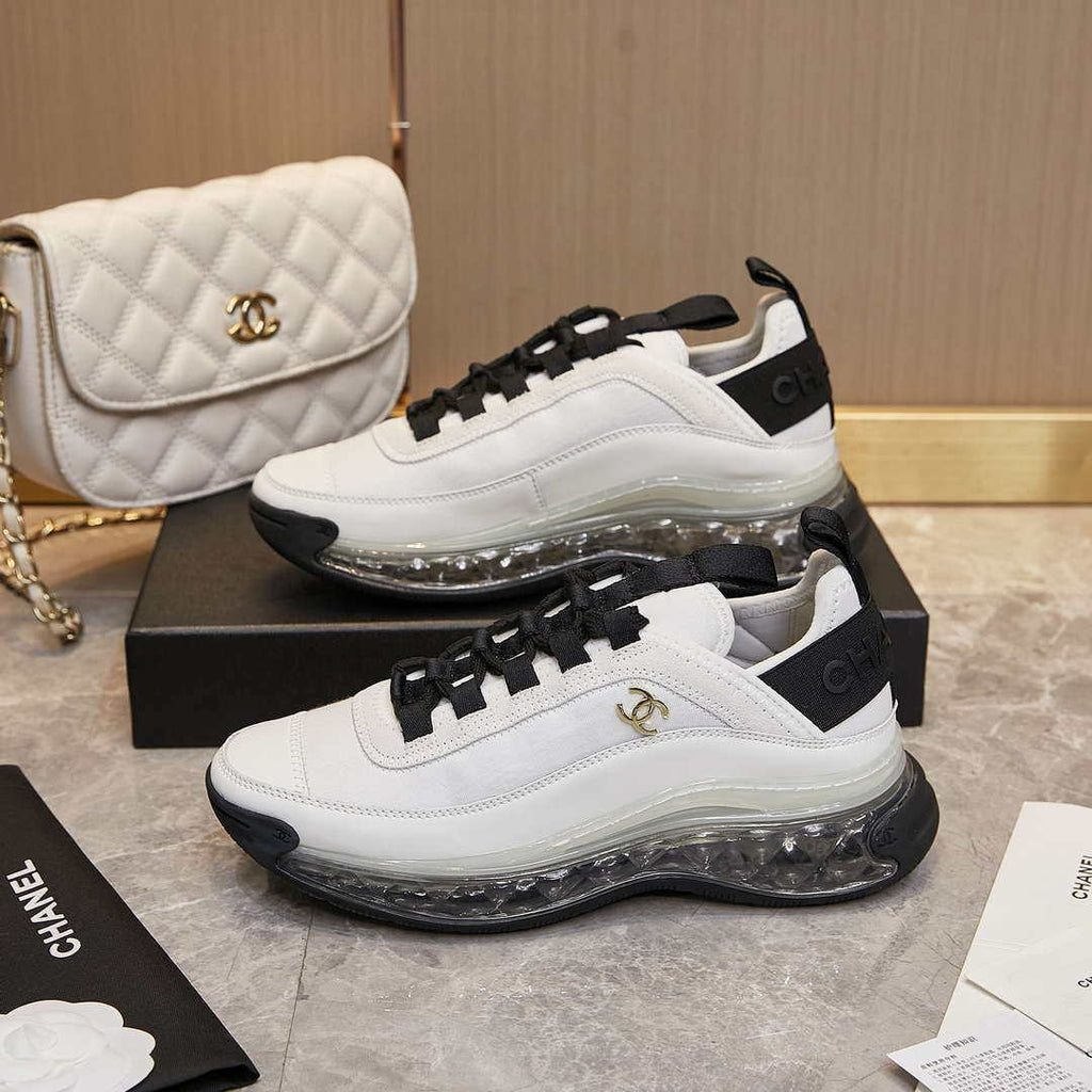Chanel G39066 Men Women's Classic double C LOGO Trainer Sneaker C91341