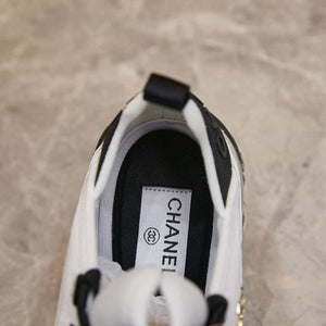 Chanel G39066 Men Women's Classic double C LOGO Trainer Sneaker C91341 - Fmale-Euro 35=US 4 - View 7