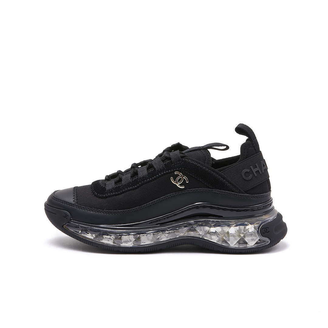 Chanel G39066 Men Women's Classic double C LOGO Trainer Sneaker C91342 - Fmale-Euro 35=US 4 - View 1