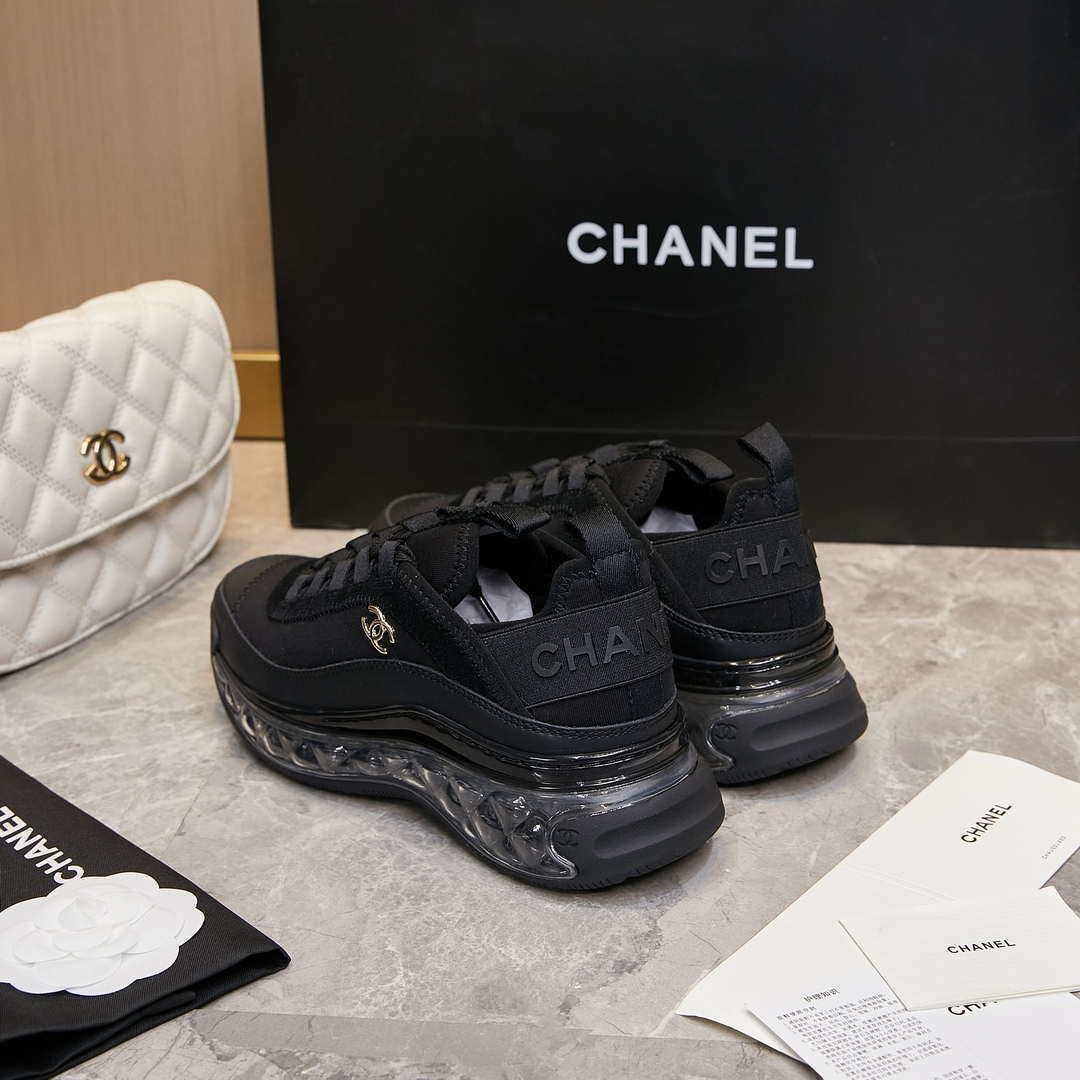 Chanel G39066 Men Women's Classic double C LOGO Trainer Sneaker C91342