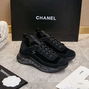 Chanel G39066 Men Women's Classic double C LOGO Trainer Sneaker C91343 - Fmale-Euro 35=US 4 - View 10
