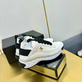 Chanel G39066 Men Women's Classic double C LOGO Trainer Sneaker C91344