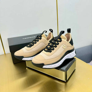 Chanel G39066 Men Women's Classic double C LOGO Trainer Sneaker C91347 - Fmale-Euro 35=US 4 - View 2