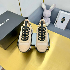 Chanel G39066 Men Women's Classic double C LOGO Trainer Sneaker C91347 - Fmale-Euro 35=US 4 - View 7
