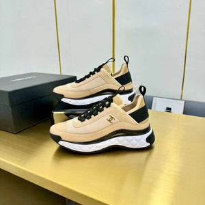 Chanel G39066 Men Women's Classic double C LOGO Trainer Sneaker C91347 - Fmale-Euro 35=US 4 - View 9
