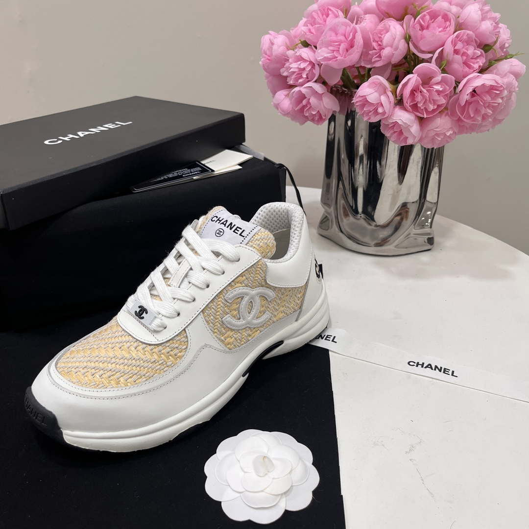 Chanel G39066  Men Women's Panda casual Trainer Sneaker C91202 - Fmale-Euro 35=US 4 - View 1