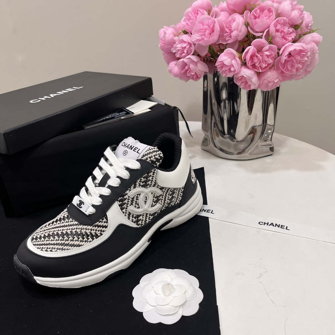 Chanel G39066  Men Women's Panda casual Trainer Sneaker C91204 - Fmale-Euro 35=US 4 - View 2