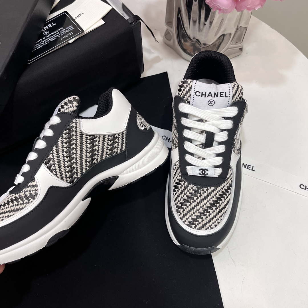 Chanel G39066  Men Women's Panda casual Trainer Sneaker C91204
