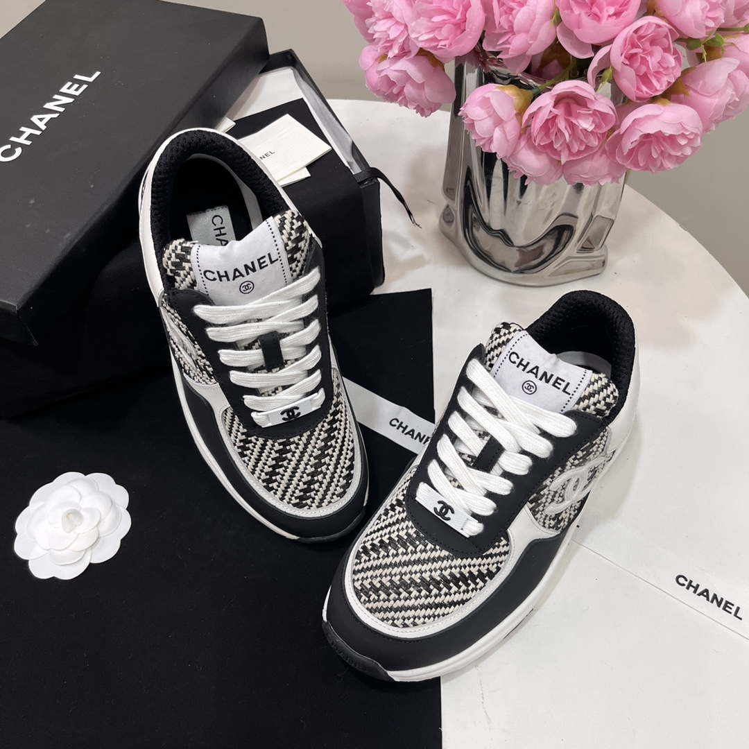 Chanel G39066  Men Women's Panda casual Trainer Sneaker C91204
