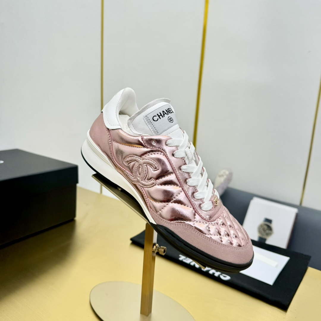 Chanel G39066 Women's 24B Trainer Lambskin Sneaker C912455