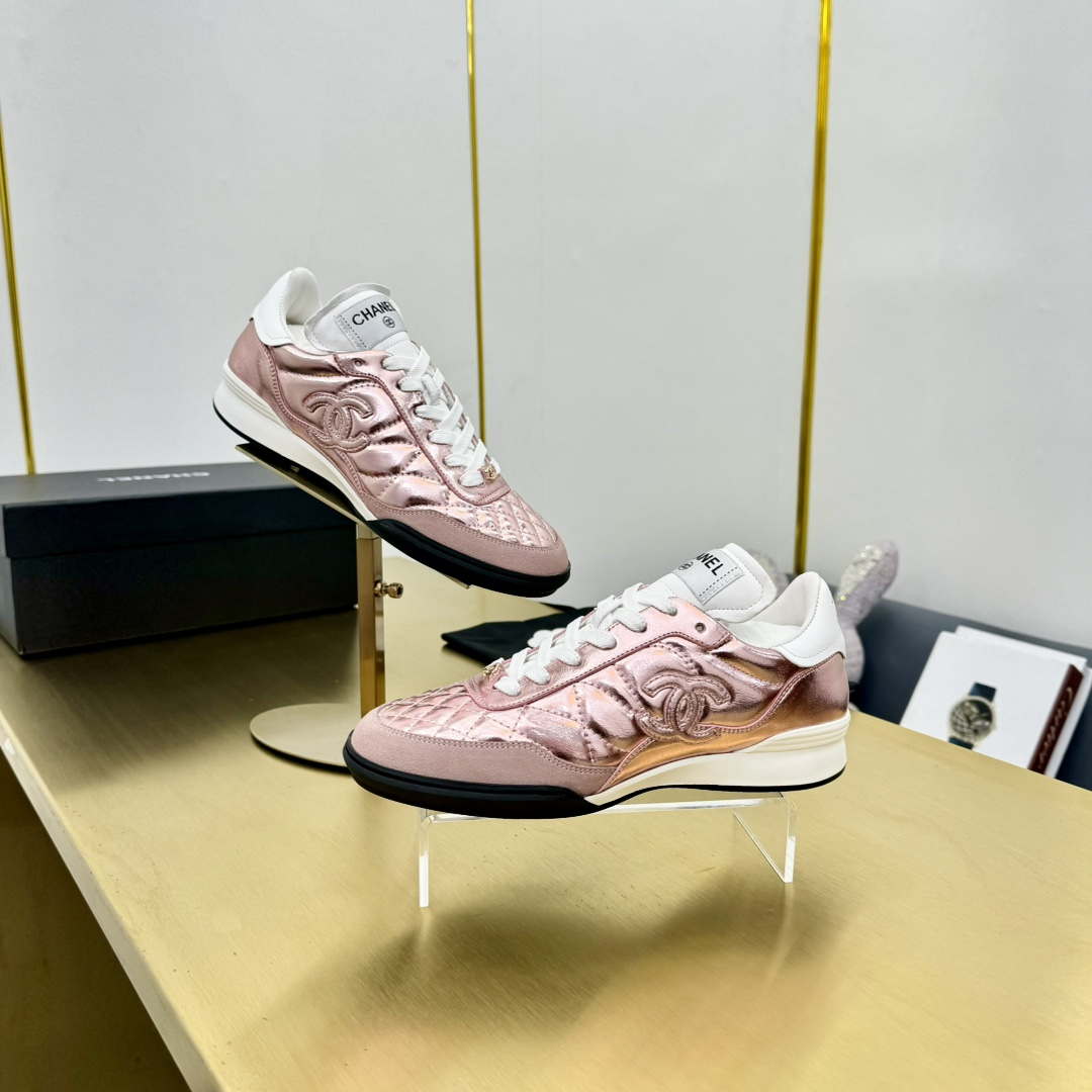 Chanel G39066 Women's 24B Trainer Lambskin Sneaker C912455
