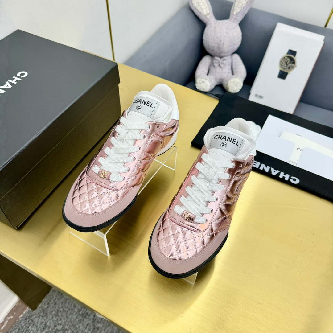 Chanel G39066 Women's 24B Trainer Lambskin Sneaker C912455 - Fmale-Euro 35=US 4 - View 6