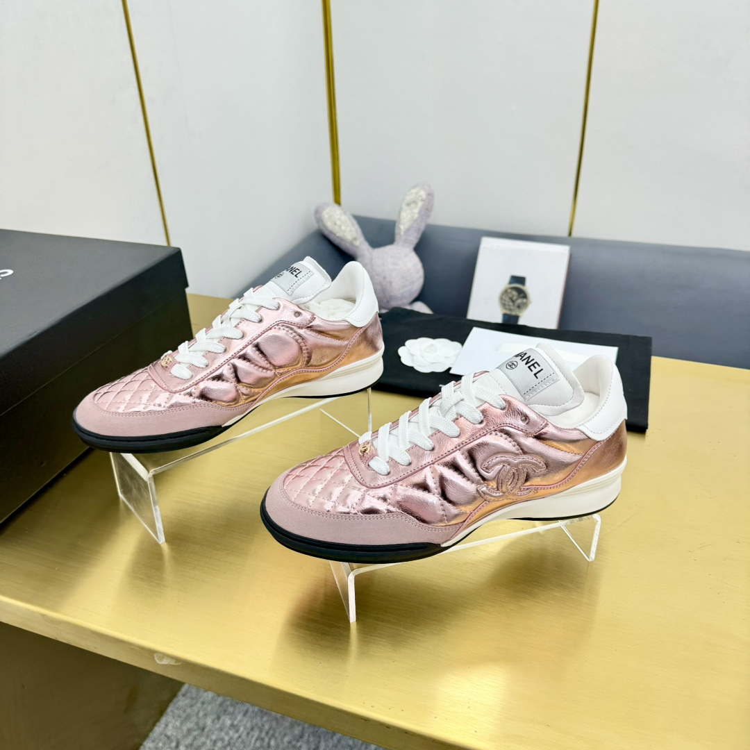 Chanel G39066 Women's 24B Trainer Lambskin Sneaker C912455