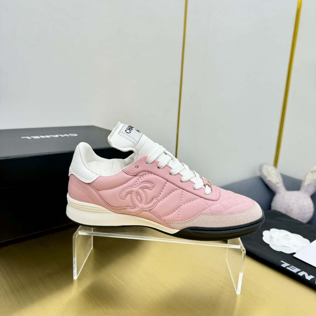 Chanel G39066 Women's 24B Trainer Lambskin Sneaker C912457 - Fmale-Euro 35=US 4 - View 1