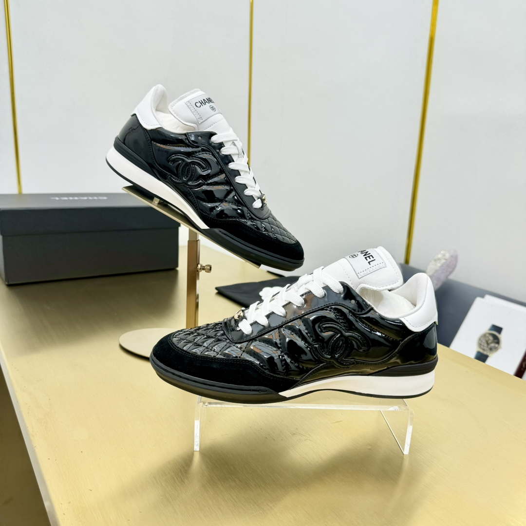 Chanel G39066 Women's 24B Trainer Lambskin Sneaker C912459 - Fmale-Euro 35=US 4 - View 3