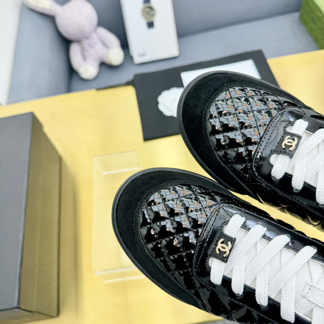 Chanel G39066 Women's 24B Trainer Lambskin Sneaker C912459 - Fmale-Euro 35=US 4 - View 5