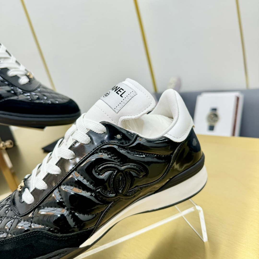 Chanel G39066 Women's 24B Trainer Lambskin Sneaker C912459 - Fmale-Euro 35=US 4 - View 9