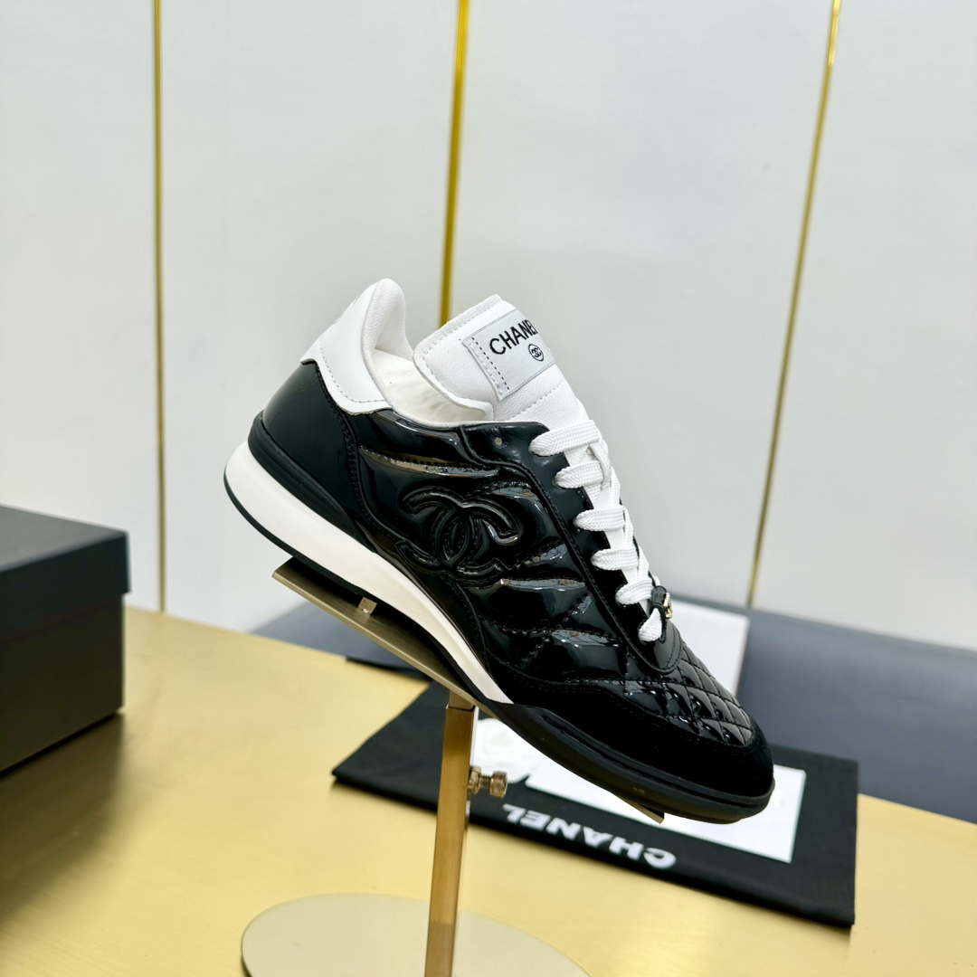 Chanel G39066 Women's 24B Trainer Lambskin Sneaker C912459 - Fmale-Euro 35=US 4 - View 10