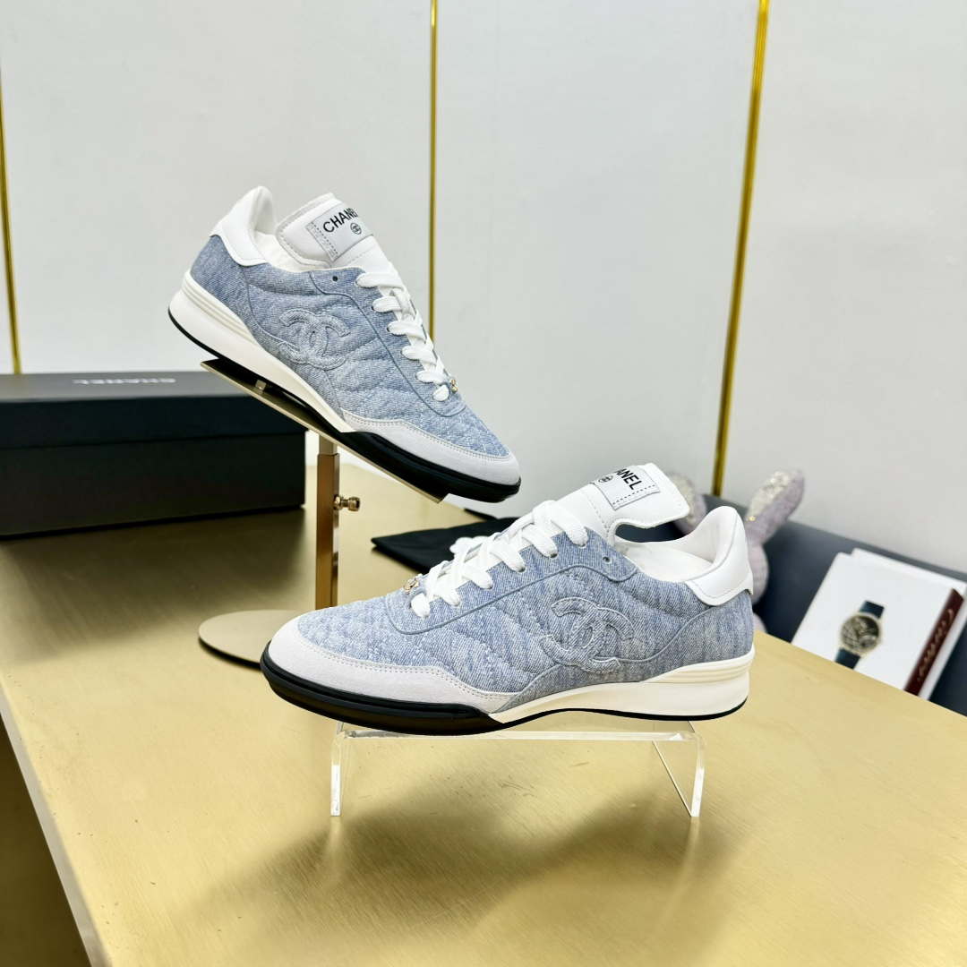 Chanel G39066 Women's 24B Trainer Lambskin Sneaker C912460 - Fmale-Euro 35=US 4 - View 2