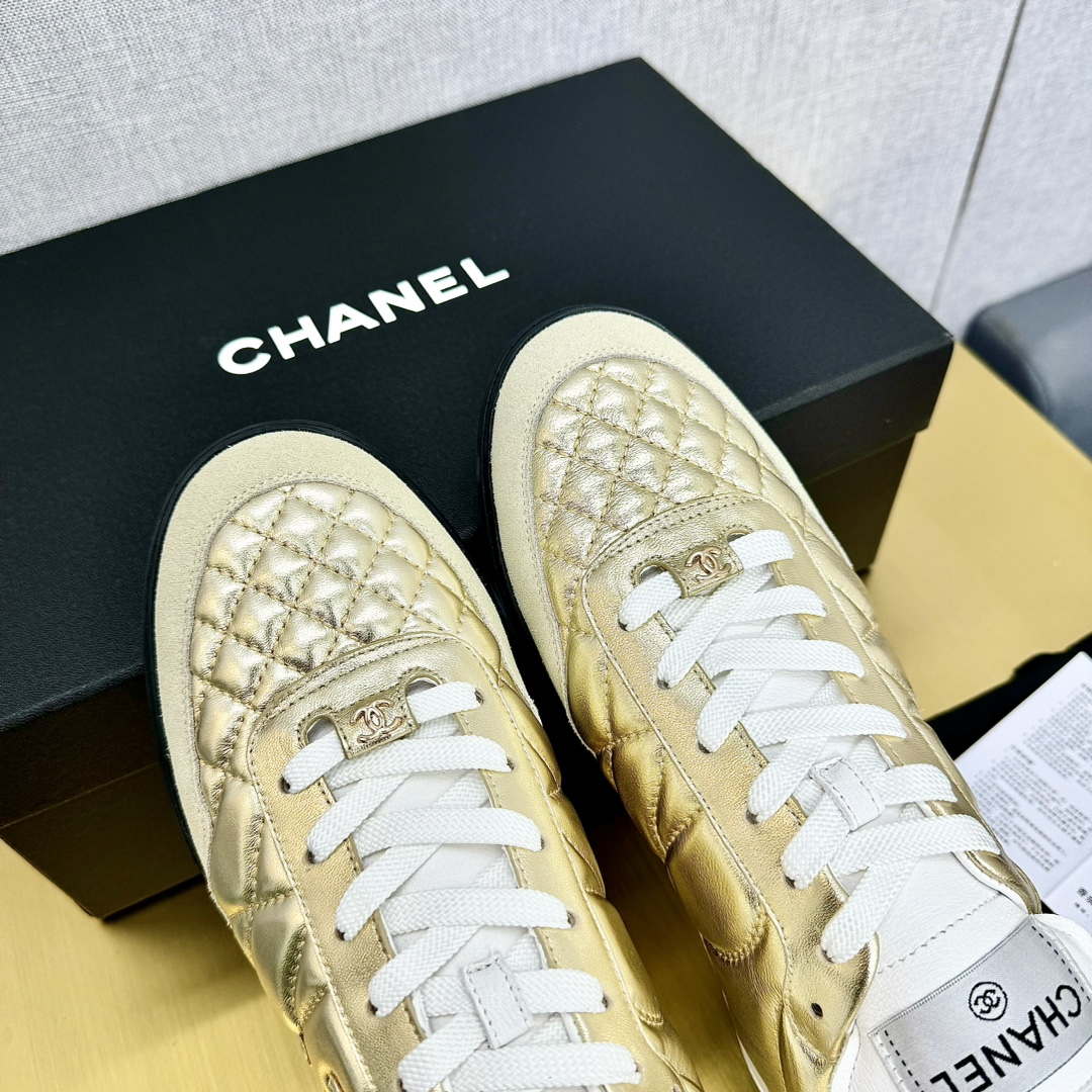 Chanel G39066 Women's 24B Trainer Lambskin Sneaker C912462 - Fmale-Euro 35=US 4 - View 5
