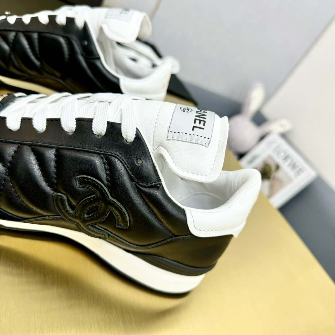Chanel G39066 Women's 24B Trainer Lambskin Sneaker C912463 - Fmale-Euro 35=US 4 - View 9