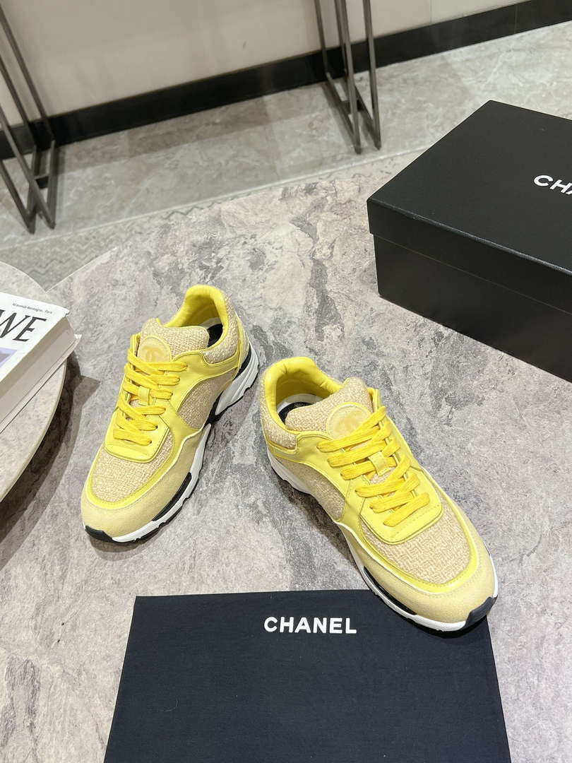 Chanel G39066 Women's 24B Casual Trainer Sneaker C91250 - Fmale-Euro 35=US 4 - View 3