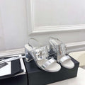 Chanel G39645 Women's High Heel Sandals C91326 - 35 - View 1