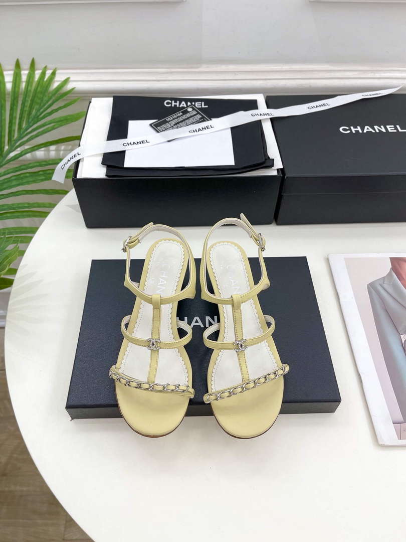 Chanel G39645 Women's Sandals C91321 - 35 - View 2